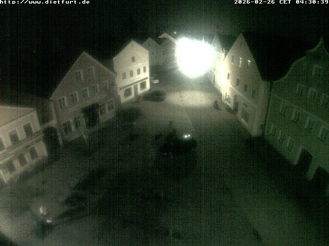 Archived image Webcam View on Dietfurt guildhall