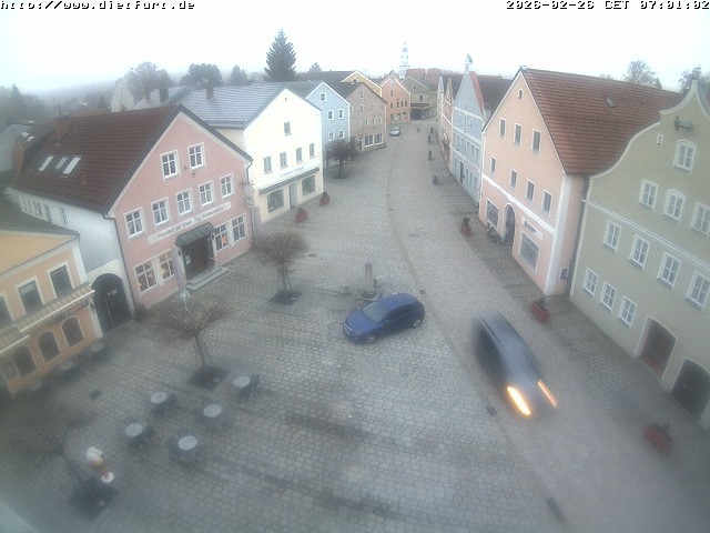 Archived image Webcam View on Dietfurt guildhall