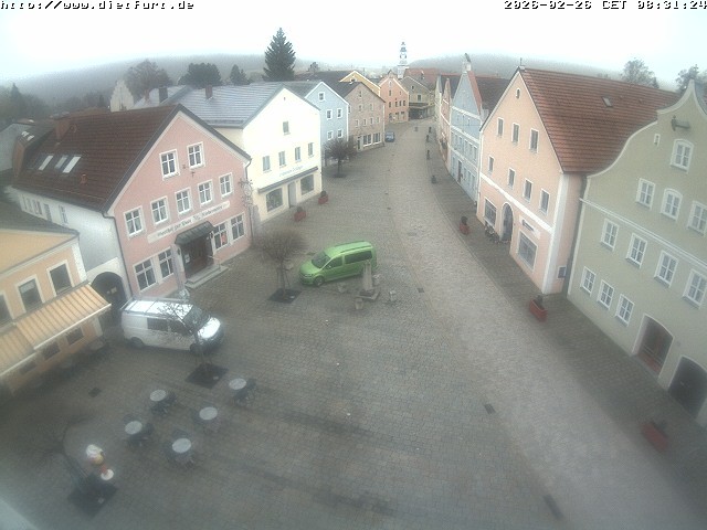 Archived image Webcam View on Dietfurt guildhall