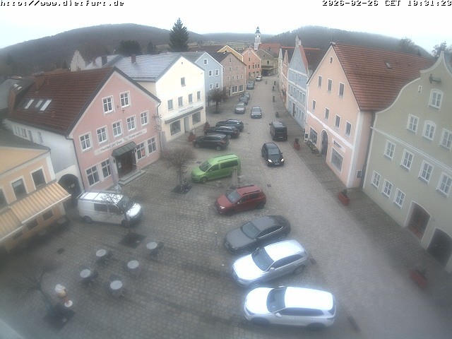 Archived image Webcam View on Dietfurt guildhall