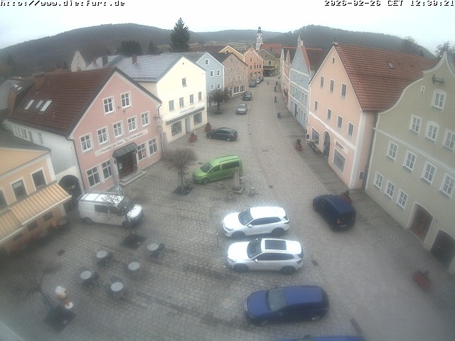 Archived image Webcam View on Dietfurt guildhall