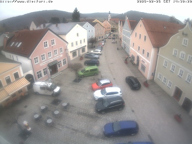 Archived image Webcam View on Dietfurt guildhall