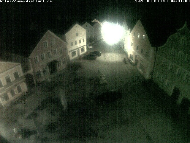 Archiv Foto Webcam Ostansicht Rathaus Dietfurt