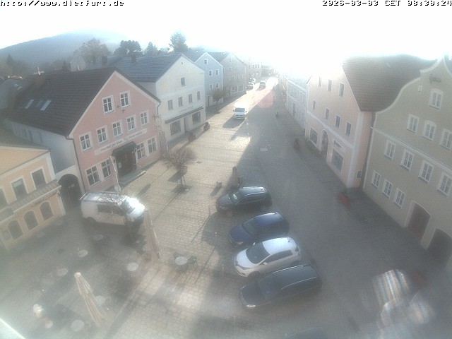 Archiv Foto Webcam Ostansicht Rathaus Dietfurt