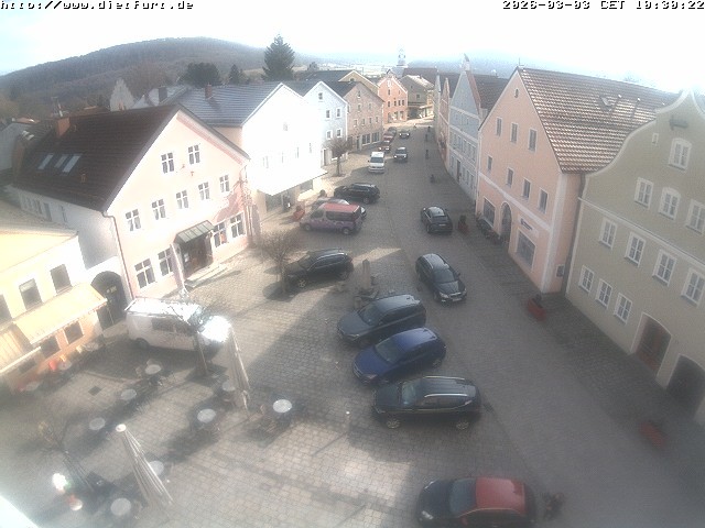 Archiv Foto Webcam Ostansicht Rathaus Dietfurt
