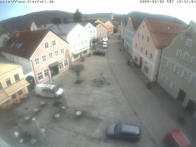 Archiv Foto Webcam Ostansicht Rathaus Dietfurt