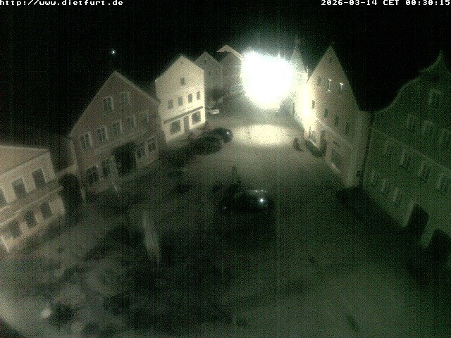 Archiv Foto Webcam Ostansicht Rathaus Dietfurt