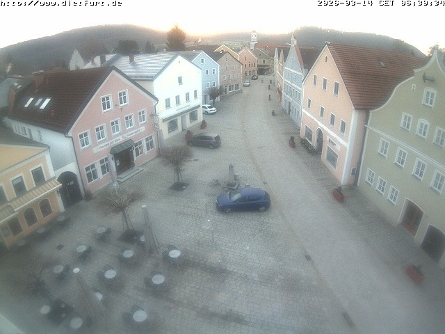 Archiv Foto Webcam Ostansicht Rathaus Dietfurt