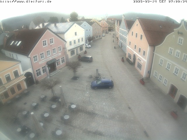 Archiv Foto Webcam Ostansicht Rathaus Dietfurt