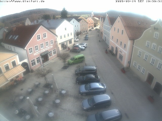 Archiv Foto Webcam Ostansicht Rathaus Dietfurt