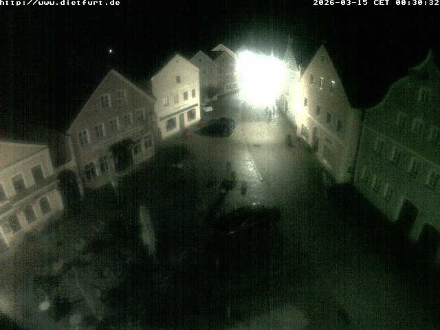 Archiv Foto Webcam Ostansicht Rathaus Dietfurt