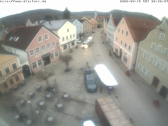 Archiv Foto Webcam Ostansicht Rathaus Dietfurt