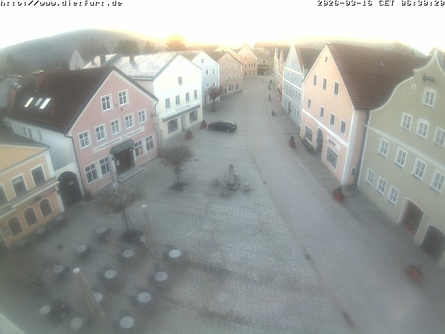 Archiv Foto Webcam Ostansicht Rathaus Dietfurt