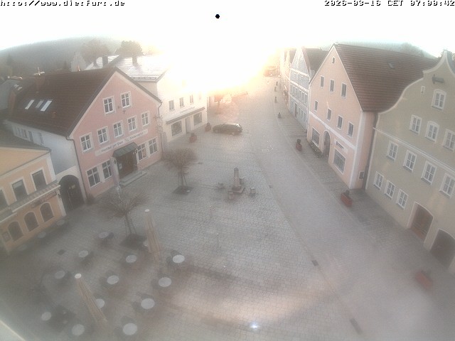 Archiv Foto Webcam Ostansicht Rathaus Dietfurt