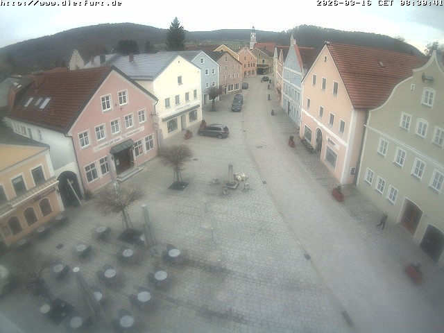 Archiv Foto Webcam Ostansicht Rathaus Dietfurt