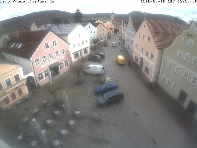 Archiv Foto Webcam Ostansicht Rathaus Dietfurt