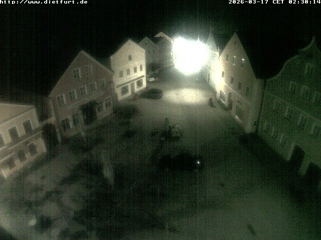 Archiv Foto Webcam Ostansicht Rathaus Dietfurt
