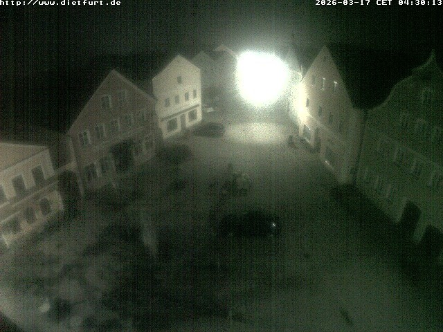 Archiv Foto Webcam Ostansicht Rathaus Dietfurt