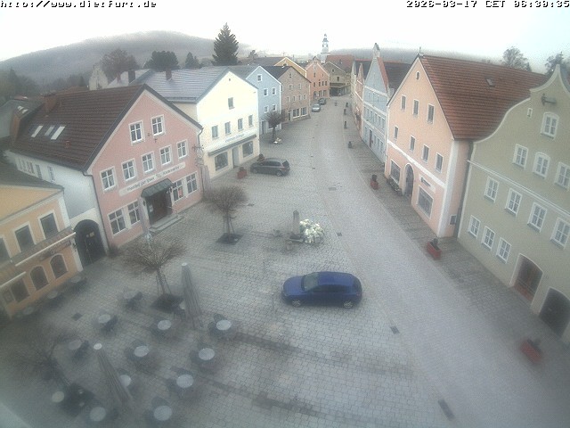 Archiv Foto Webcam Ostansicht Rathaus Dietfurt