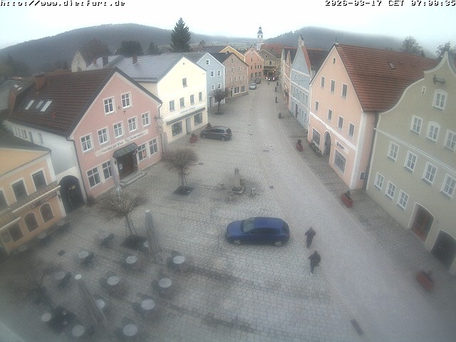 Archiv Foto Webcam Ostansicht Rathaus Dietfurt