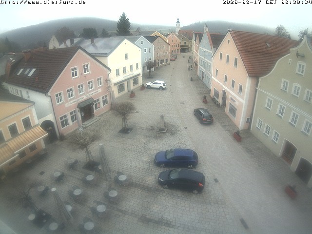 Archiv Foto Webcam Ostansicht Rathaus Dietfurt