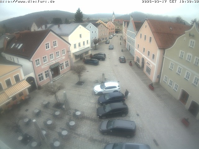 Archiv Foto Webcam Ostansicht Rathaus Dietfurt