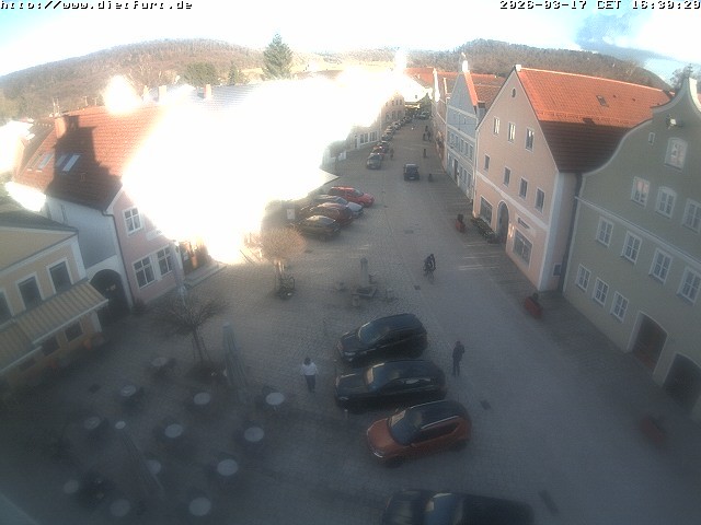Archiv Foto Webcam Ostansicht Rathaus Dietfurt