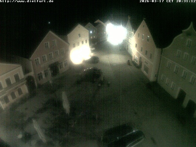 Archiv Foto Webcam Ostansicht Rathaus Dietfurt
