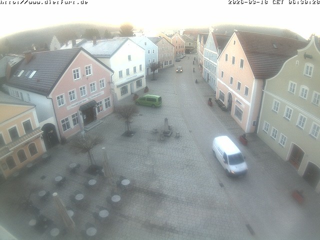 Archiv Foto Webcam Ostansicht Rathaus Dietfurt