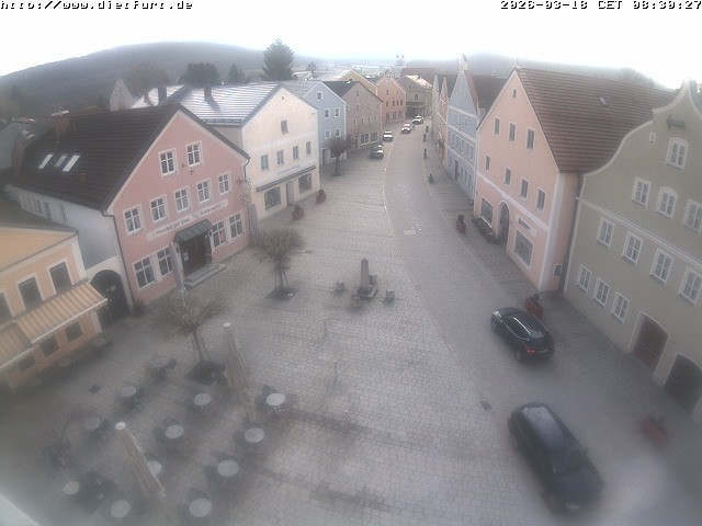 Archiv Foto Webcam Ostansicht Rathaus Dietfurt