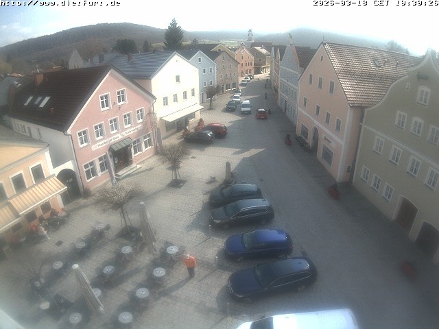 Archiv Foto Webcam Ostansicht Rathaus Dietfurt