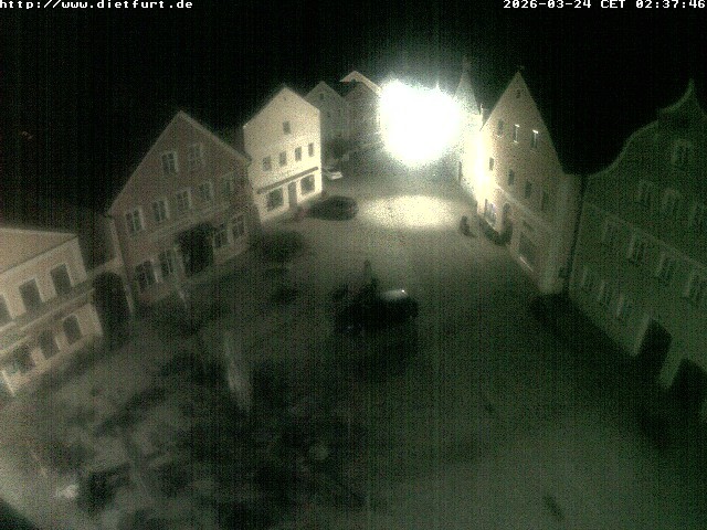 Archiv Foto Webcam Ostansicht Rathaus Dietfurt