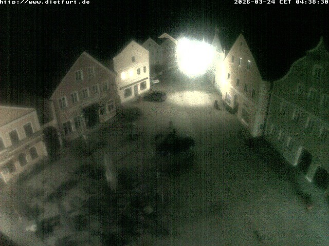 Archiv Foto Webcam Ostansicht Rathaus Dietfurt