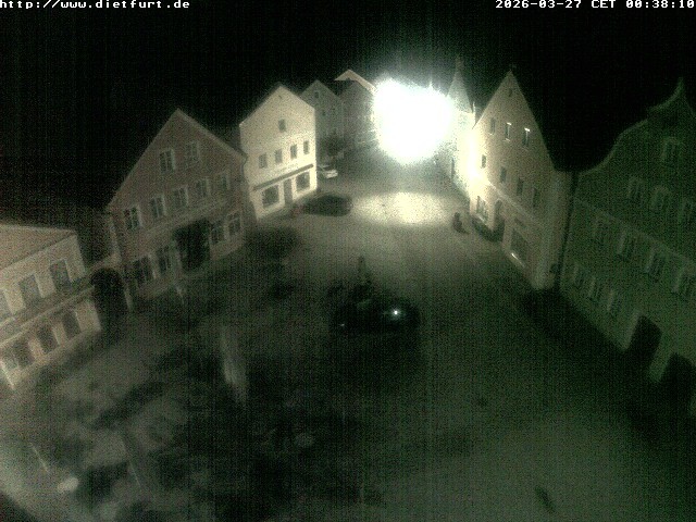 Archiv Foto Webcam Ostansicht Rathaus Dietfurt