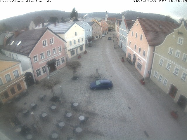 Archiv Foto Webcam Ostansicht Rathaus Dietfurt