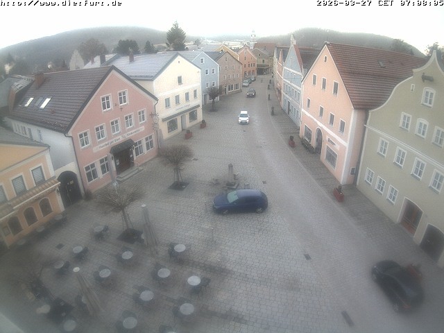 Archiv Foto Webcam Ostansicht Rathaus Dietfurt