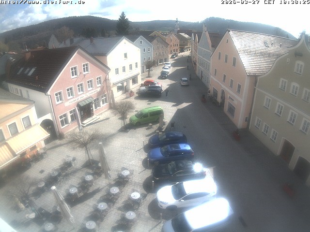 Archiv Foto Webcam Ostansicht Rathaus Dietfurt