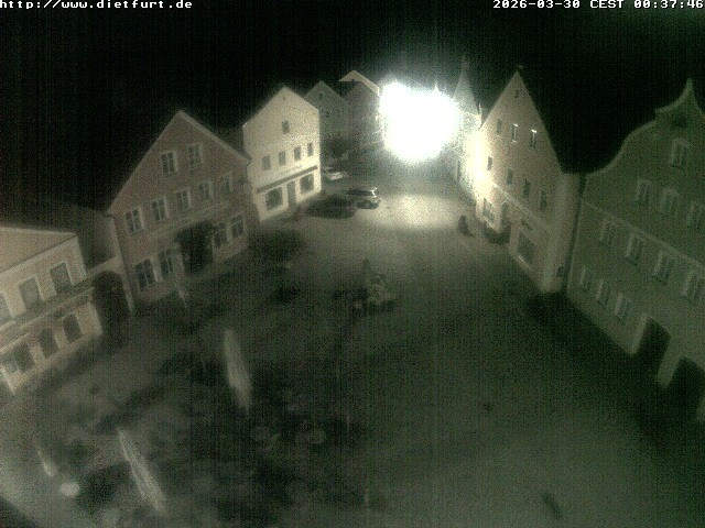 Archiv Foto Webcam Ostansicht Rathaus Dietfurt