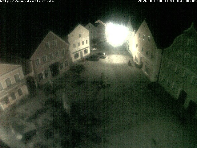 Archiv Foto Webcam Ostansicht Rathaus Dietfurt
