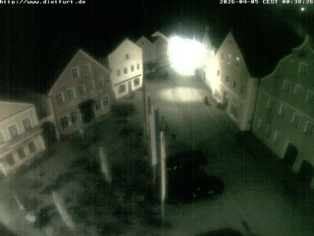 Archiv Foto Webcam Ostansicht Rathaus Dietfurt