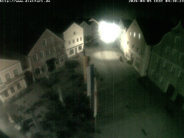 Archiv Foto Webcam Ostansicht Rathaus Dietfurt