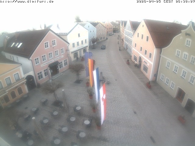 Archiv Foto Webcam Ostansicht Rathaus Dietfurt