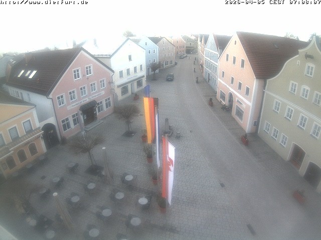 Archiv Foto Webcam Ostansicht Rathaus Dietfurt