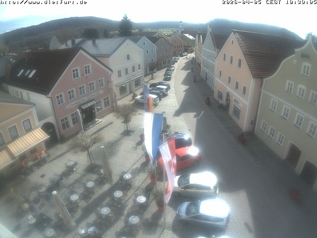 Archiv Foto Webcam Ostansicht Rathaus Dietfurt