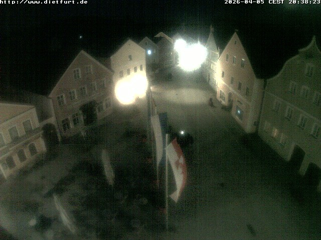 Archiv Foto Webcam Ostansicht Rathaus Dietfurt