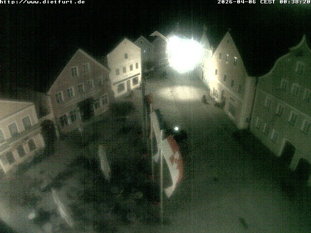 Archived image Webcam View on Dietfurt guildhall