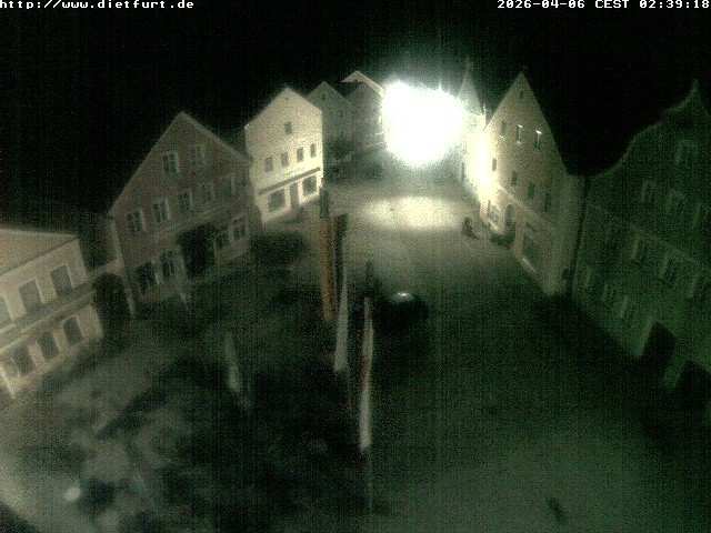 Archived image Webcam View on Dietfurt guildhall