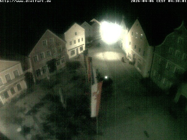 Archived image Webcam View on Dietfurt guildhall