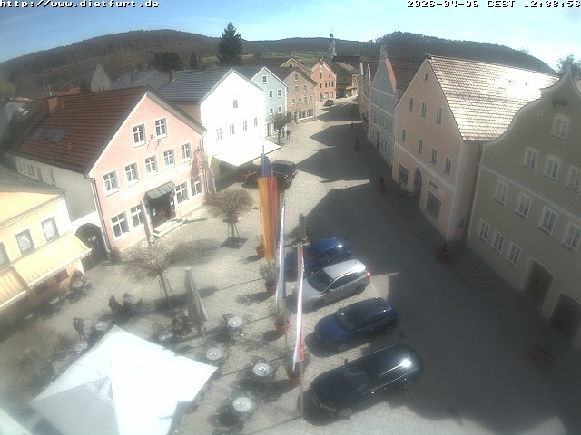 Archived image Webcam View on Dietfurt guildhall