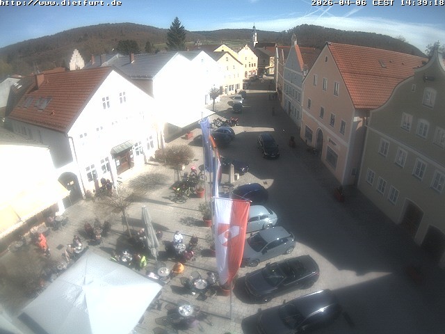 Archived image Webcam View on Dietfurt guildhall